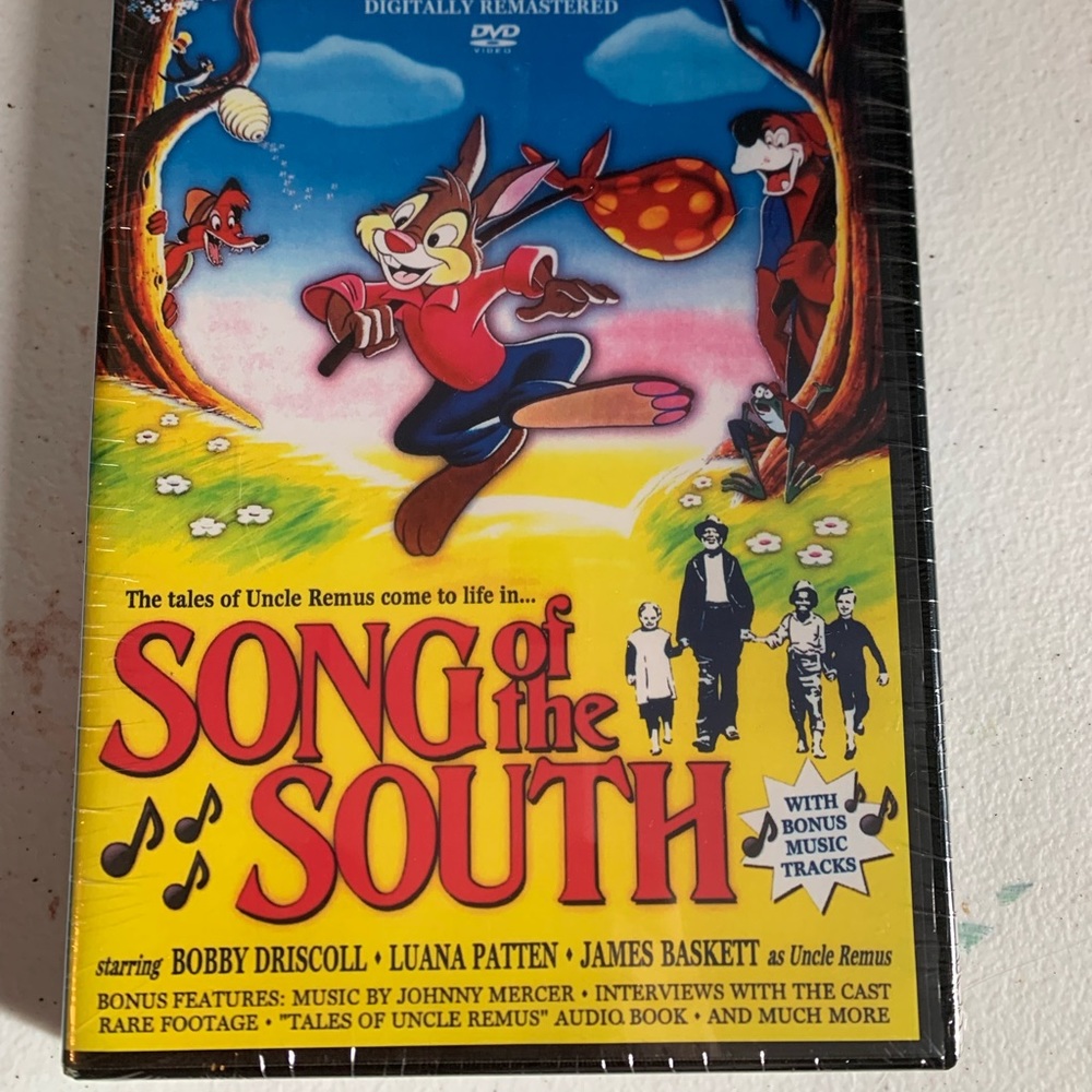 Song of the south NEW DVD- retired removed from shelves